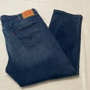 Levi’s 541 Mens Dark Denim Stretch Jeans EUC size 44